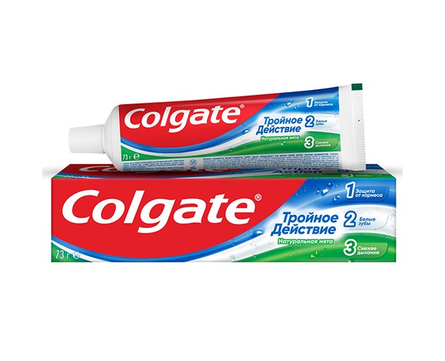 Colgate კბილის პასტა Triple Action 50მლ